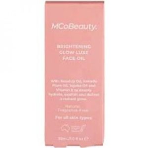 McoBeauty Brightening Glow Luxe Face Oil 30ml
