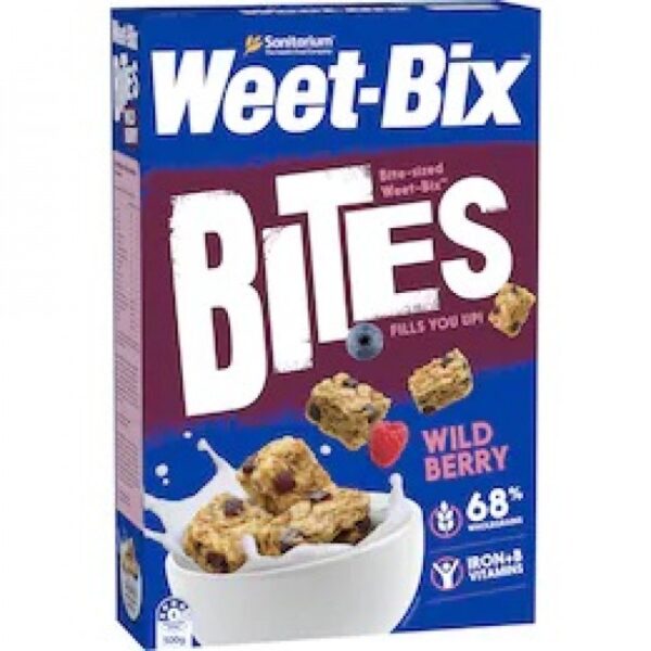 Sanitarium Weet-bix Bites Wild Berry 500g