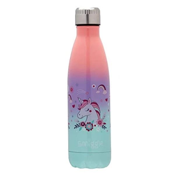 Smiggle Unicorn Stainless Steel Insulated Water Drink Bottle 500ml
