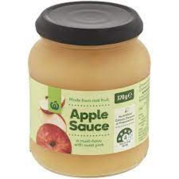 Woolworths Apple Sauce 370g