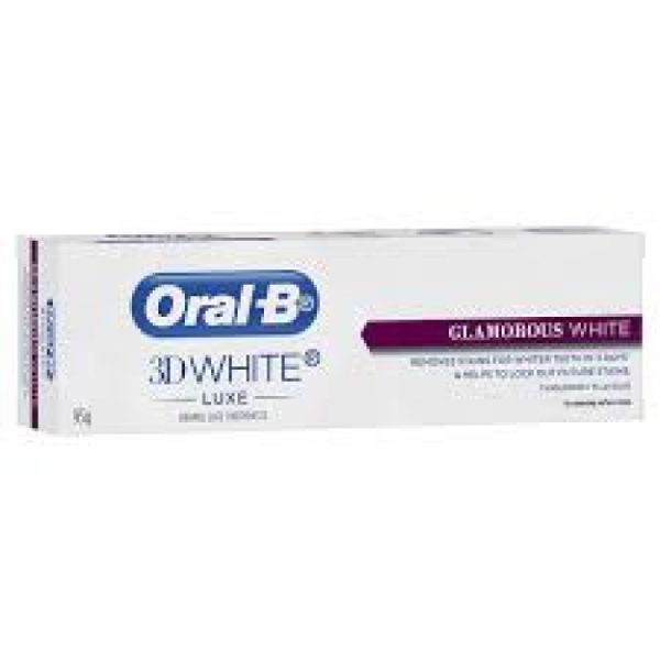 Oral B 3D White Luxe Glamorous White 95g