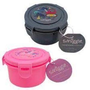 Smiggle Round Snack Container 260ml