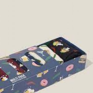 Novelty 4 Pack Of Socks