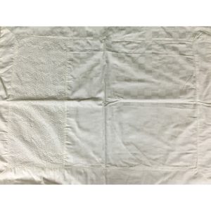 White Checks Pillow Case