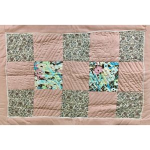 Pink Patch Pillow Case