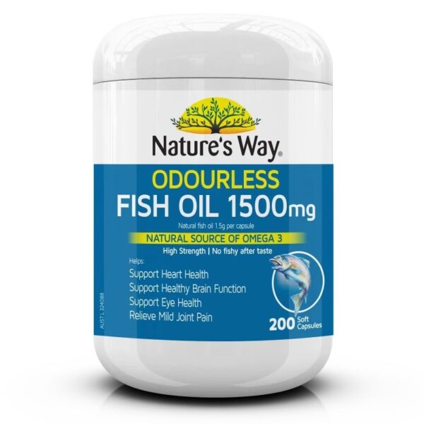 Nature's Way Fish Oil 1500mg 200 Capsules