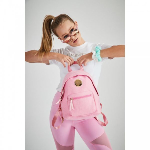 Sophie & Emma Neon Backpack-Pink