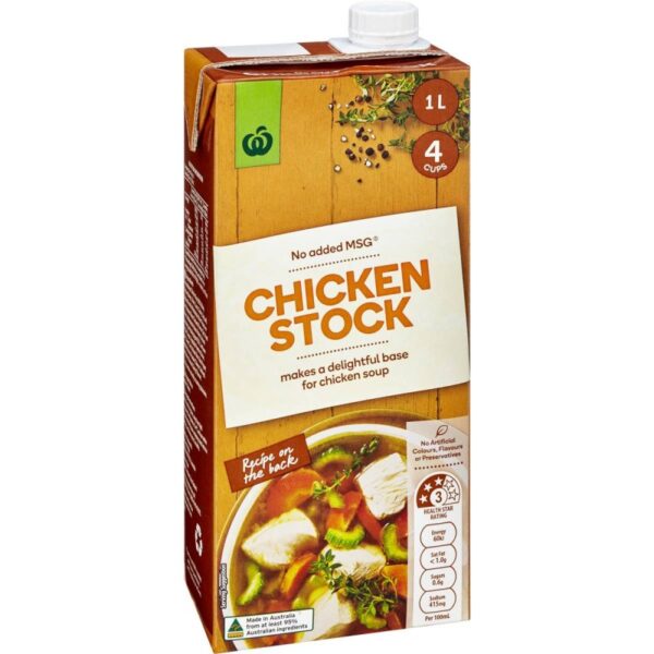 Woolworths Chicken Stock 1L