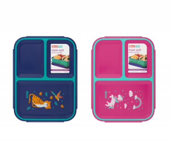 Decor Triple Split Bento Box 1.4l