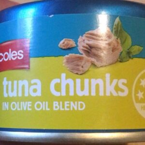Coles Tuna Chunks in olive oil Blend