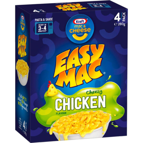 Kraft Easy Mac Cheesy Classic  280g