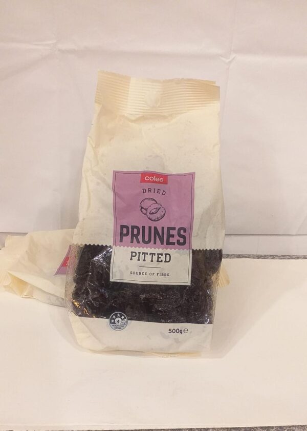 Coles Pitted Prunes 500g