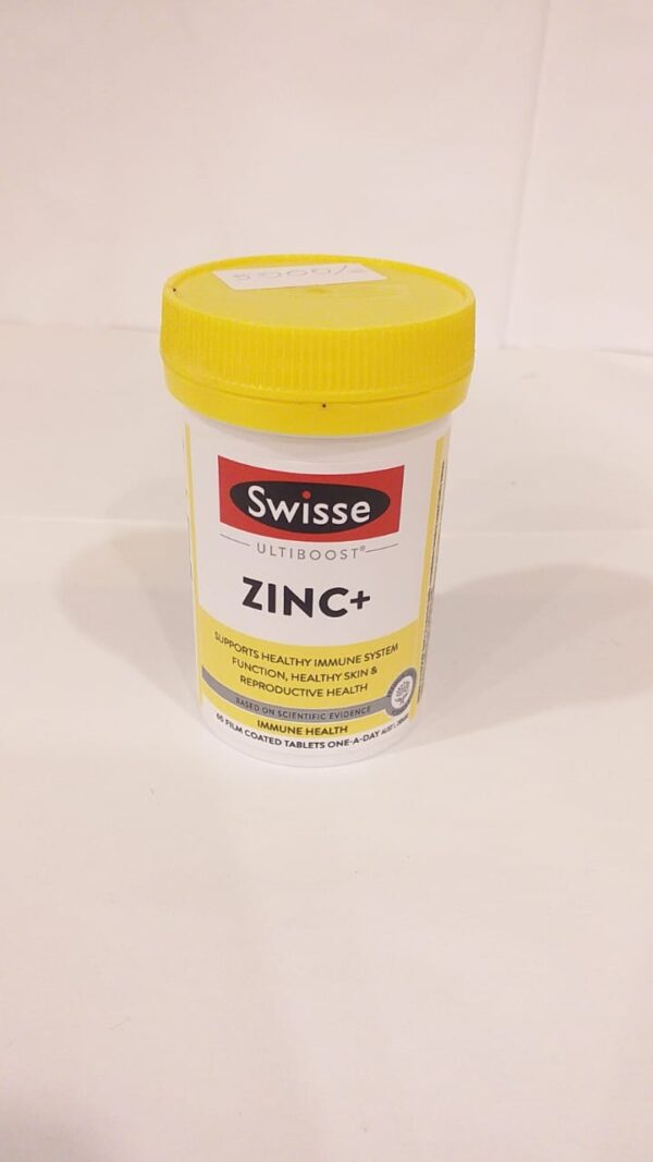 Swisse Zinc+ 60 Film coated tablets