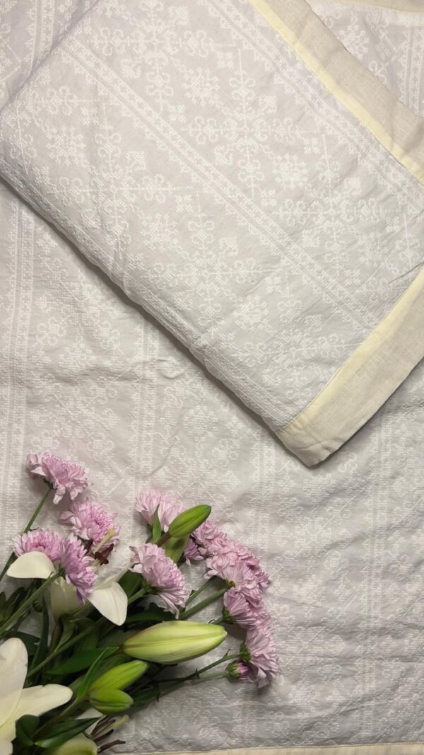 Bed Linen - White Lace Queen